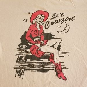 Lil cowgirl tshirt - SOLD